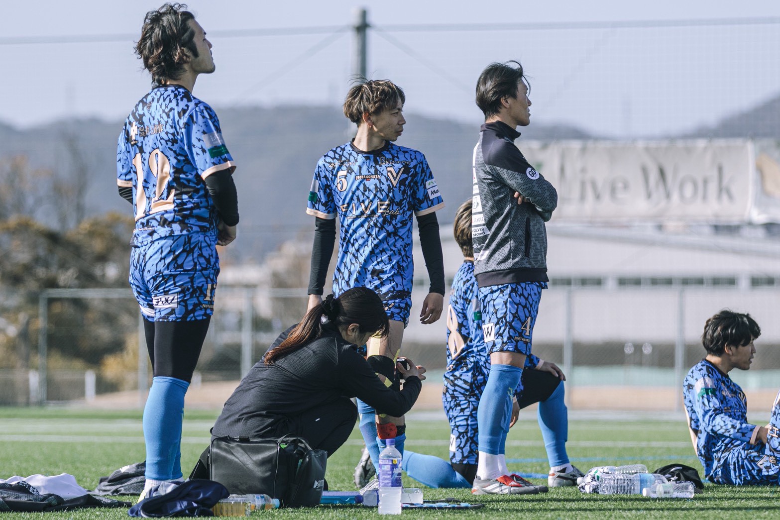 スポーツ現場でチームを支える代表
